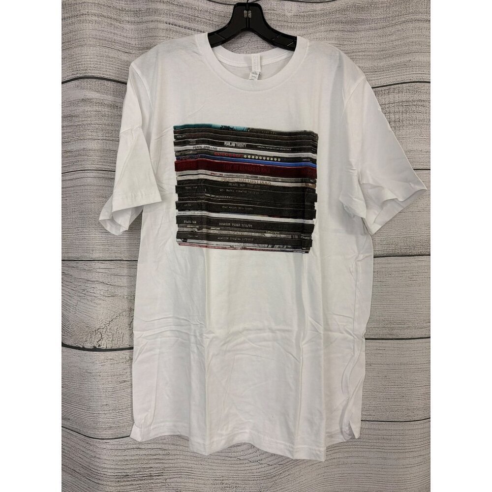 NWOT Bella+Canvas Pearl Jam Record Graphic Tee Size XL